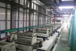 Hardware barrel plating line