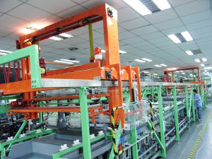 Hardware barrel plating line